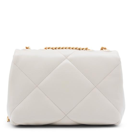 26SS 토리버치 스몰 키라 다이아몬드 퀼트 컨버터블 숄더백 154706251 White - TORY BURCH