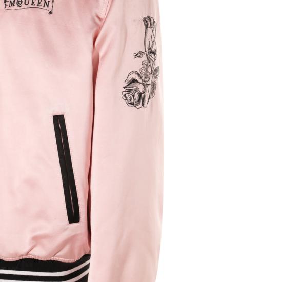 25FW 알렉산더 맥퀸 봄버 자켓 827989QSAB55009 Pink - ALEXANDER MCQUEEN
