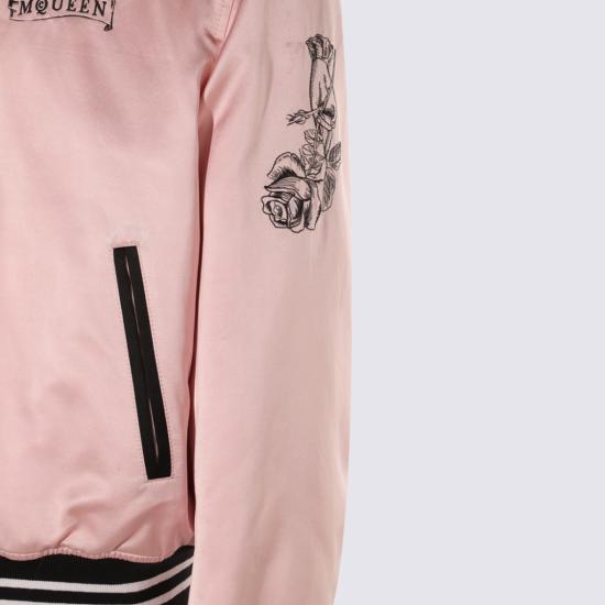 25FW 알렉산더 맥퀸 봄버 자켓 827989QSAB55009 Pink - ALEXANDER MCQUEEN