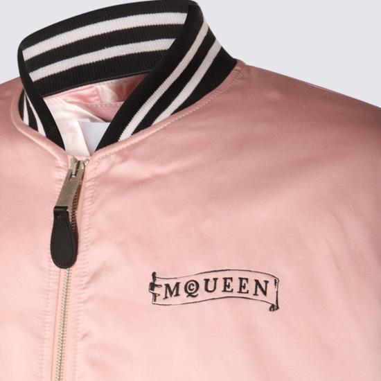 25FW 알렉산더 맥퀸 봄버 자켓 827989QSAB55009 Pink - ALEXANDER MCQUEEN