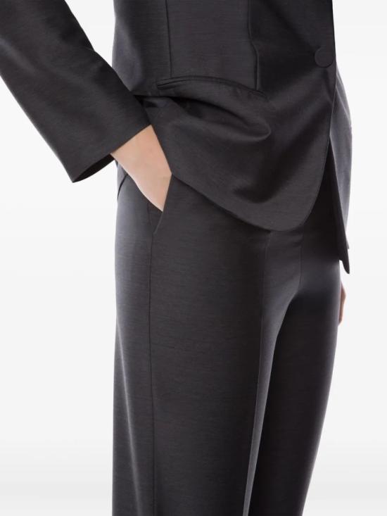 25FW 알베르타 페레티 스트레이트 팬츠 A03035136 Black - ALBERTA FERRETTI