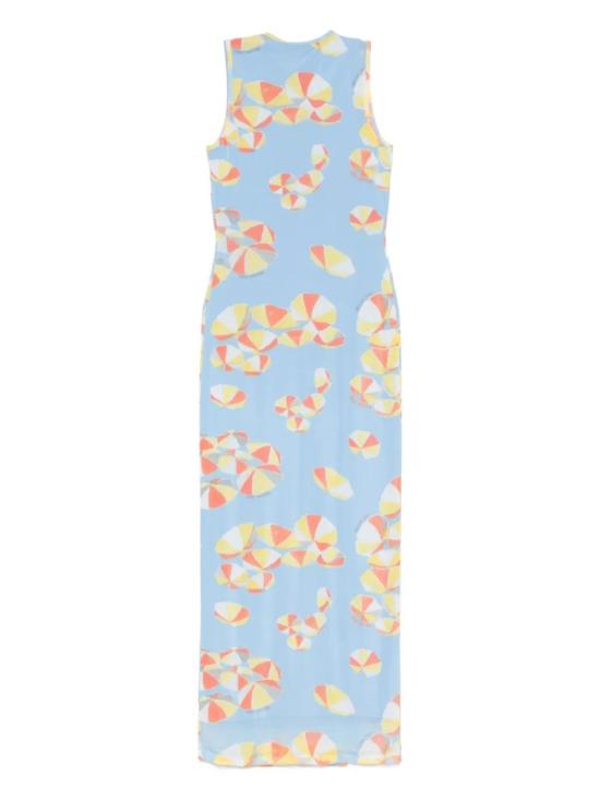 25SS 모스키노 롱 원피스 A04623739 Blue - MOSCHINO