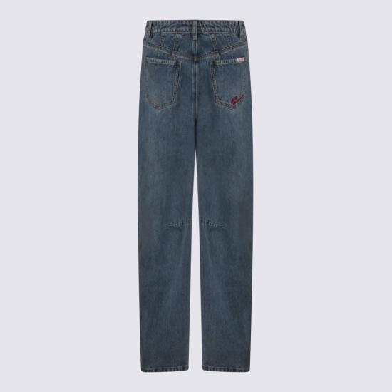 26SS 셀프 포트레이트 데님 팬츠 RS26813PBLBLUE Blue - SELF PORTRAIT