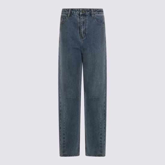 26SS 셀프 포트레이트 데님 팬츠 RS26813PBLBLUE Blue - SELF PORTRAIT