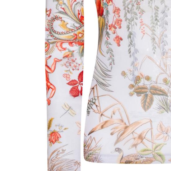 26SS 에트로 긴팔 티셔츠 WRJA0038AKH47X0882 White - ETRO