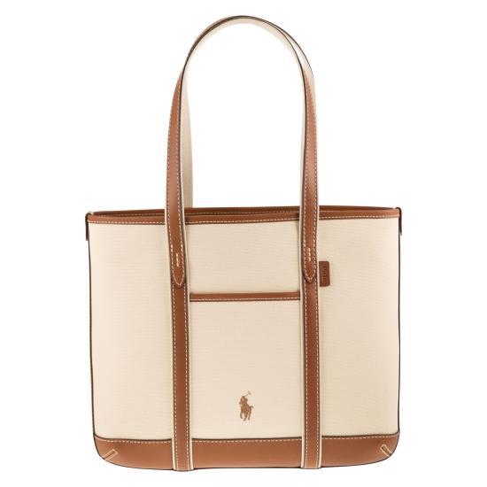 26SS 폴로 랄프로렌 숄더백 428P03085 ECRU BROWN