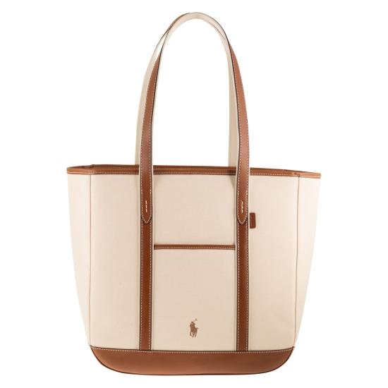 26SS 폴로 랄프로렌 숄더백 428968158 ECRU BROWN