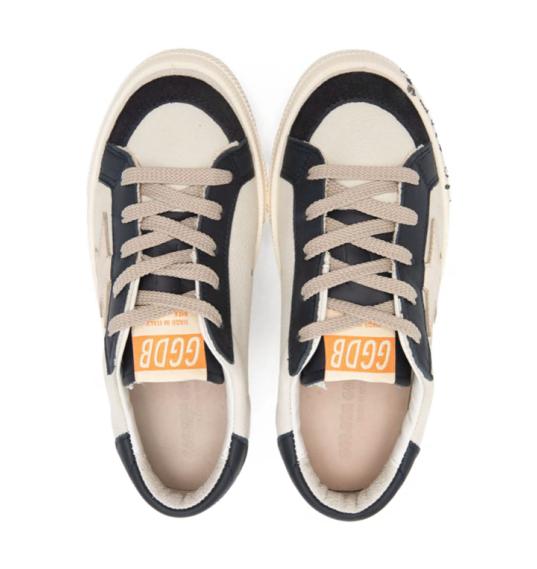 26SS [키즈] 골든구스 스니커즈 GTF00496 F008058 15865 Dirty white dark - GOLDEN GOOSE