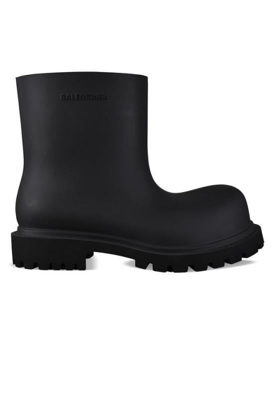  발렌시아가 부츠 톱니 모양 밑창이 있는 에바 슬립온 부티