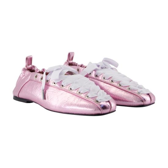 26SS 가니 플랫 슈즈 B1020041 05C pink - GANNI