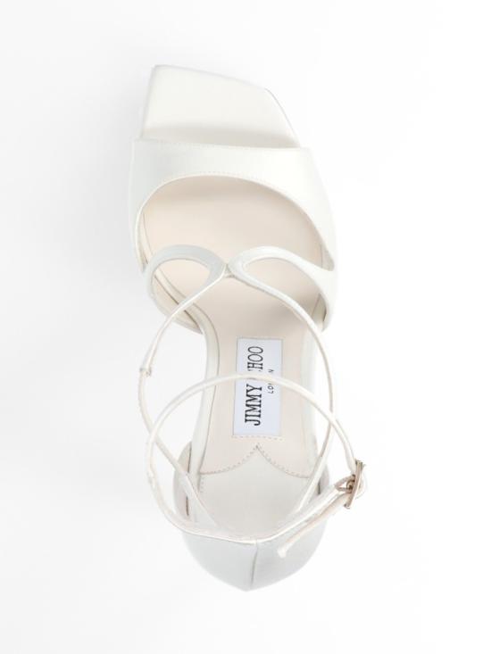 26SS 지미추 샌들 AZIA 95 SATIVORY White - JIMMY CHOO