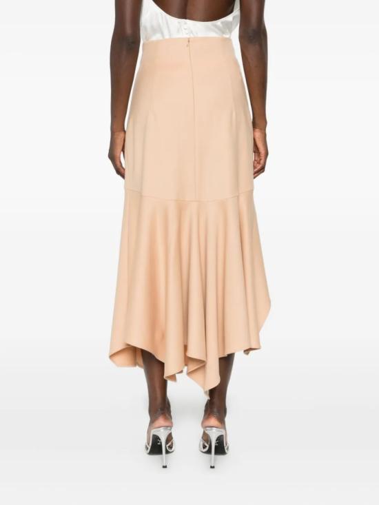 25FW 알베르타 페레티 롱 스커트 A01066641 Neutrals - ALBERTA FERRETTI