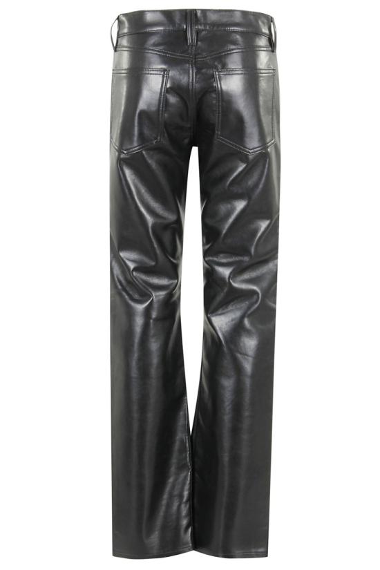 25FW 에이골디 가죽 팬츠 A281 1285 097 Black - AGOLDE