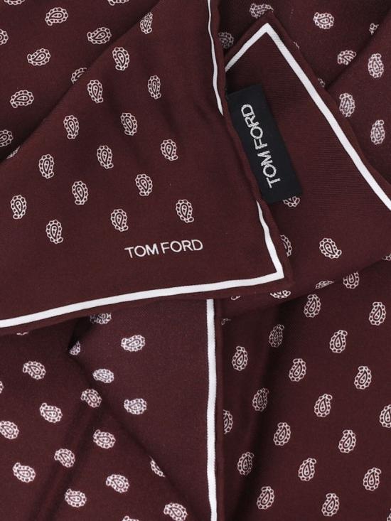26SS 톰포드 머플러/스카프 SPR001 S0210RAF Burgundy - TOMFORD
