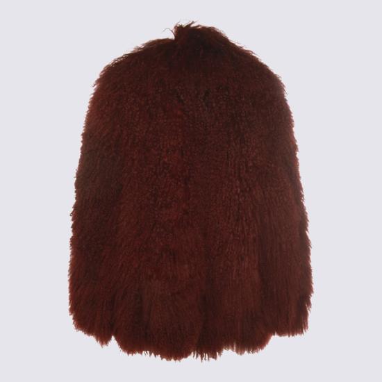 25FW 살바토레 산토로 무스탕 W25SANTD49063DBORDEAUX Burgundy - SALVATORE SANTORO