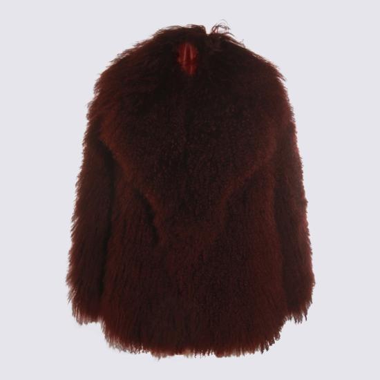 25FW 살바토레 산토로 무스탕 W25SANTD49063DBORDEAUX Burgundy - SALVATORE SANTORO