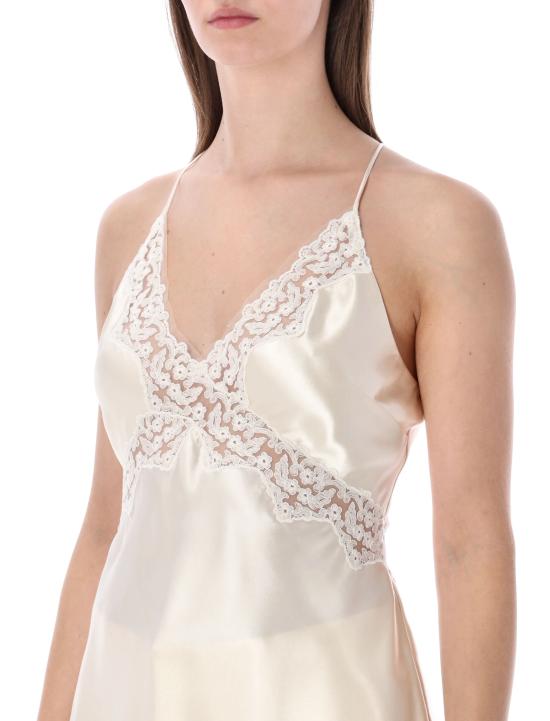 26SS 알베르타 페레티 민소매 티셔츠 261U08071627 0002 Bianco - ALBERTA FERRETTI