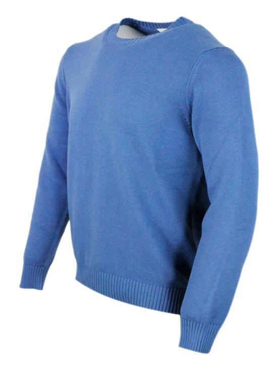 26SS 말로 스웨터 UXA387F3B27E3586 BLU AVIO - MALO