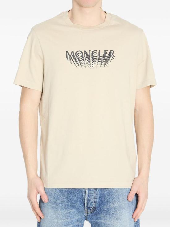 26SS 몽클레어 반팔 티셔츠 L1 091 8C000 22 89AYW 216 GREY