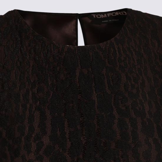 25FW 톰포드 민소매 티셔츠 TS2117FAX1546XBLCH Brown - TOMFORD