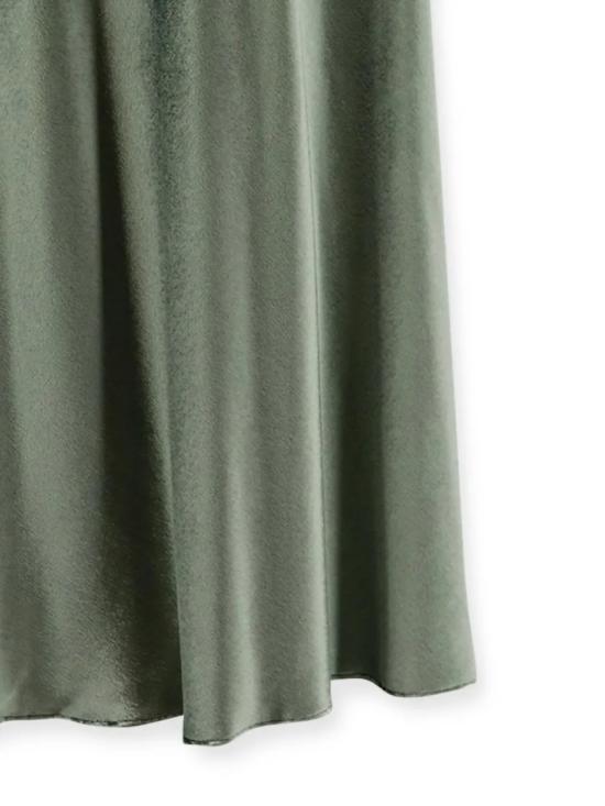 25FW 알베르타 페레티 롱 스커트 A01046645 Grey - ALBERTA FERRETTI