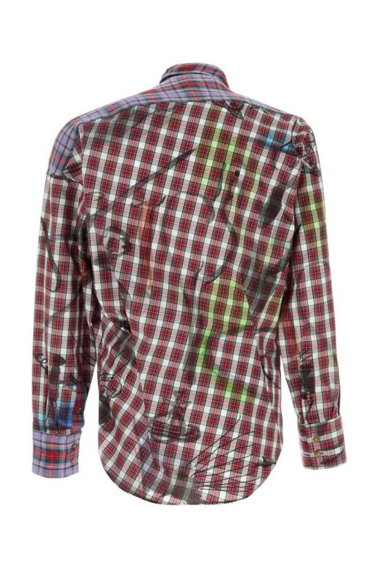 26SS 비비안웨스트우드 긴팔 셔츠 35010022C007L O101 Multicolor - VIVIENNE WESTWOOD