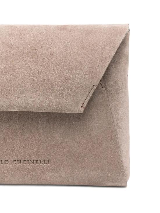 26SS 브루넬로 쿠치넬리 모닐레 장식 BC Duo 파우치 MWDLD2722 C8849 SHORE - BRUNELLO CUCINELLI