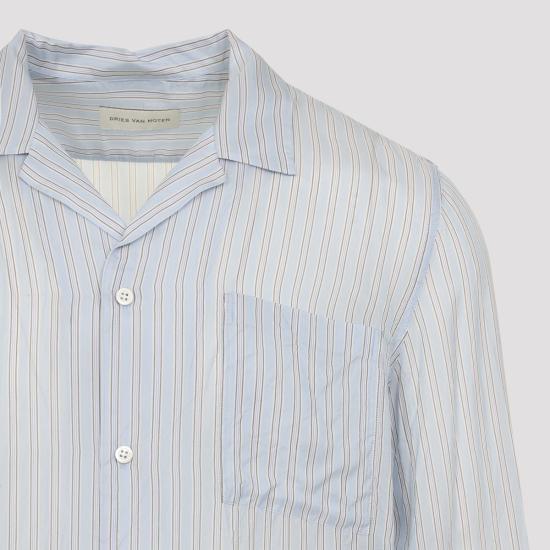 26SS 드리스 반 노튼 긴팔 셔츠 2610207813276 514 BLUE - DRIES VAN NOTEN