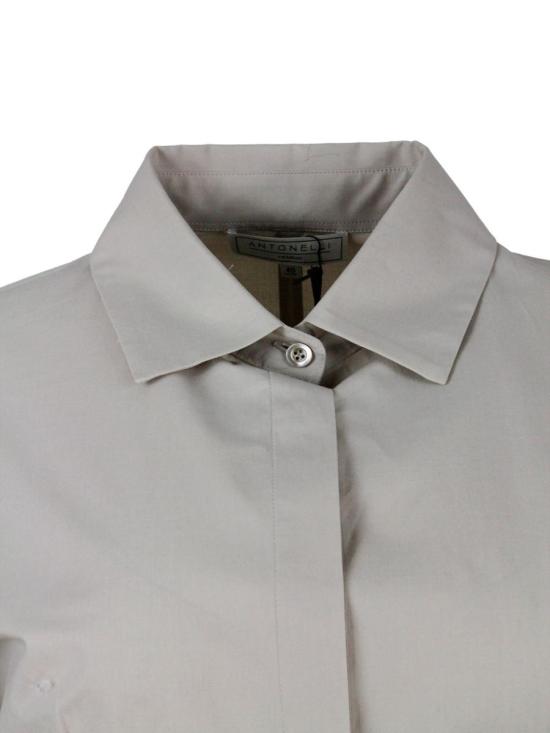 26SS 안토넬리 피렌체 미디 원피스 MICHELLE Q6591124 Beige - ANTONELLI FIRENZE