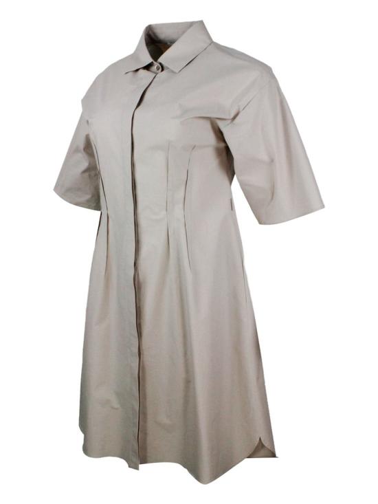 26SS 안토넬리 피렌체 미디 원피스 MICHELLE Q6591124 Beige - ANTONELLI FIRENZE