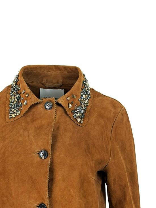 26SS 에르마노 피렌제 무스탕 D48ED001EH0MFB27 BROWN - ERMANNO FIRENZE