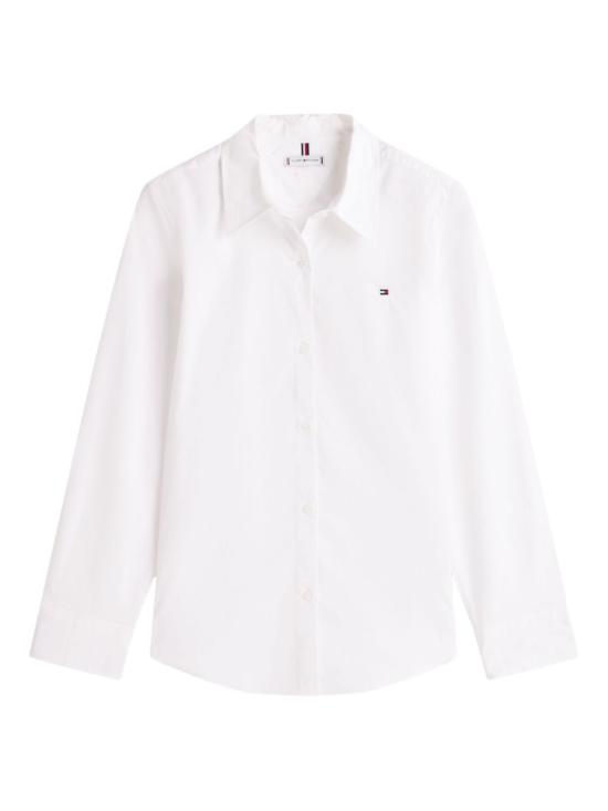 26SS 타미힐피거 셔츠 WW0WW47169 YCF White - TOMMY HILFIGER