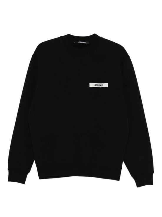 26SS 자크뮈스 그로그랭 스웨트 셔츠 SSM00206AJ00126990 Black
