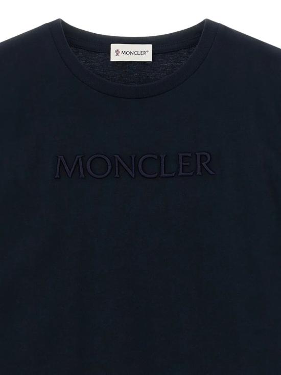 26SS [키즈] 몽클레어 티셔츠 L1 954 8C000 09 89AT9 778 BLUE - MONCLER