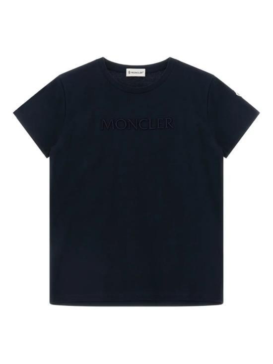 26SS [키즈] 몽클레어 티셔츠 L1 954 8C000 09 89AT9 778 BLUE