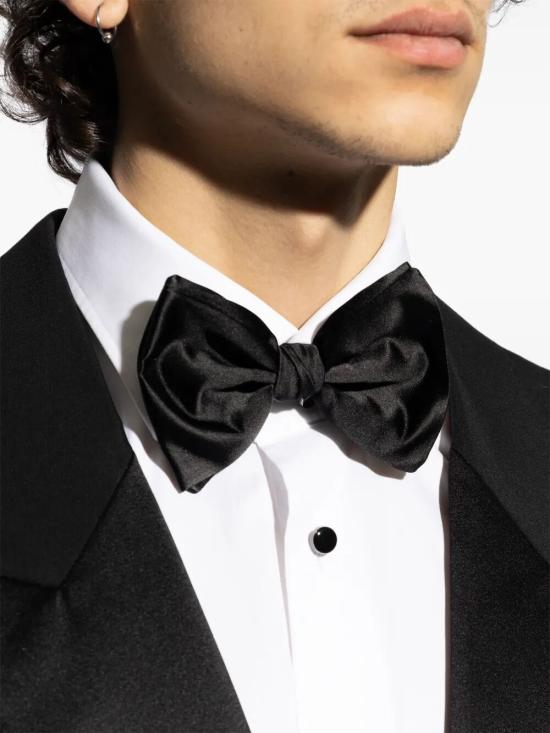 26SS 조르지오 아르마니 넥타이 360100 3R996 00020 BLACK - GIORGIO ARMANI