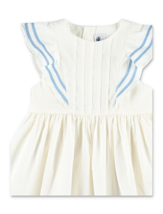 26SS [키즈] 쁘띠바또 원피스 A0F8K 01 Bianco - PETIT BATEAU