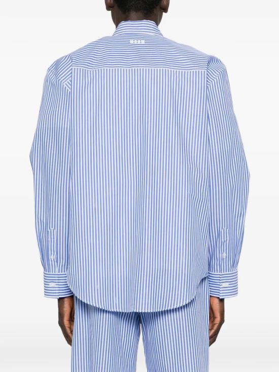 26SS 엠에스지엠 반팔 셔츠 4040ME19X 267129 84 LIGHT BLUE WHITE - MSGM