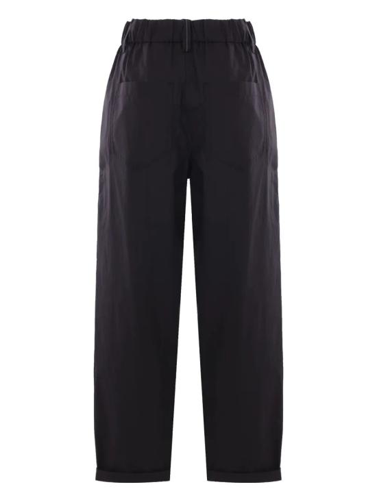 26SS 브루넬로 쿠치넬리 테이퍼드 팬츠 M0H93P8907 C101 NERO - BRUNELLO CUCINELLI