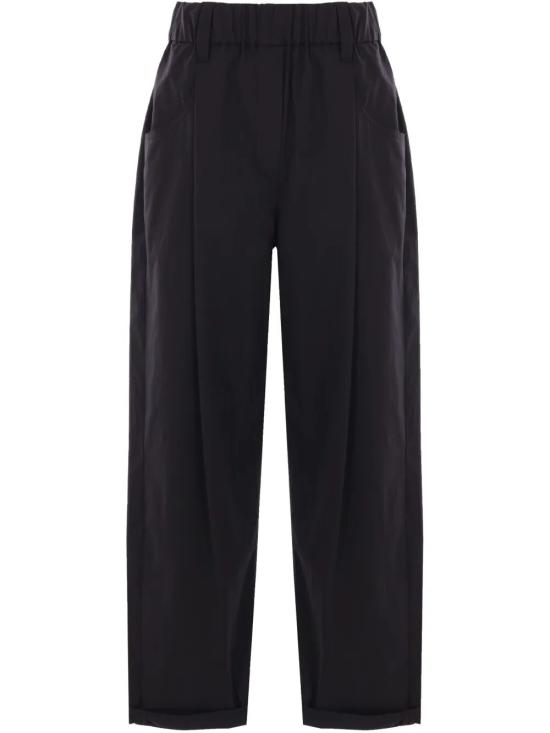 26SS 브루넬로 쿠치넬리 테이퍼드 팬츠 M0H93P8907 C101 NERO