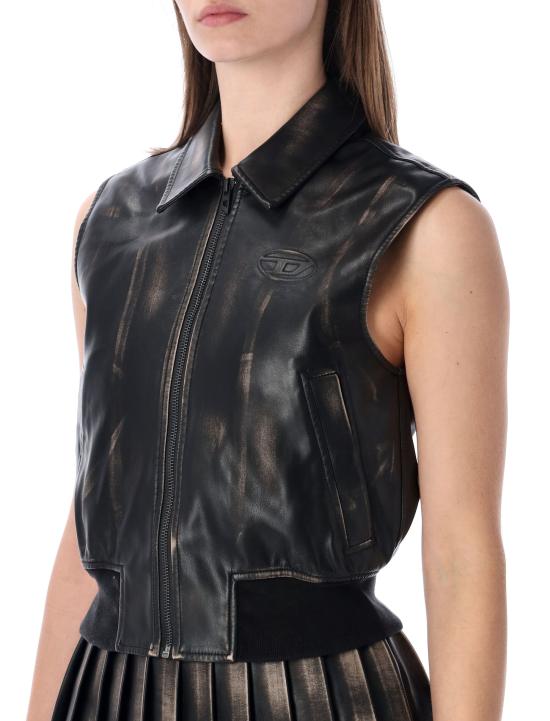 26SS 디젤 베스트 A203300ALBP 9XX BLACK WASHED - DIESEL