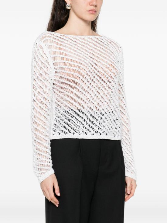 26SS 핑코 스웨터 106540 A36HZI6 Bianco silver - PINKO