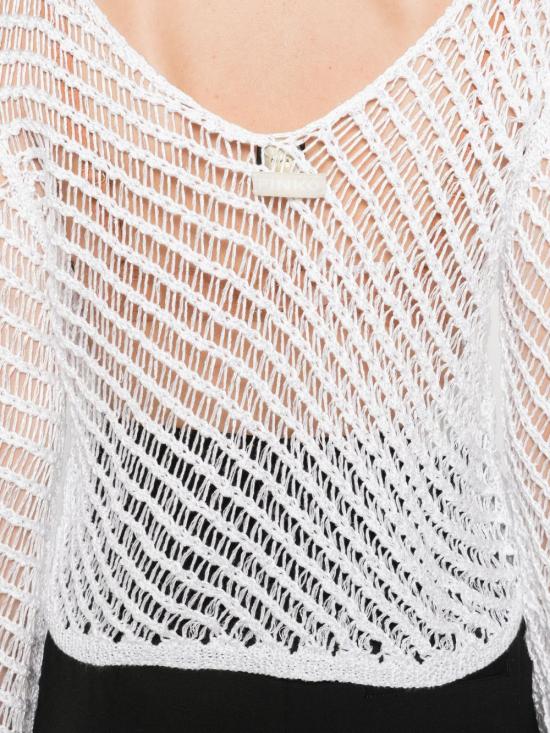 26SS 핑코 스웨터 106540 A36HZI6 Bianco silver - PINKO