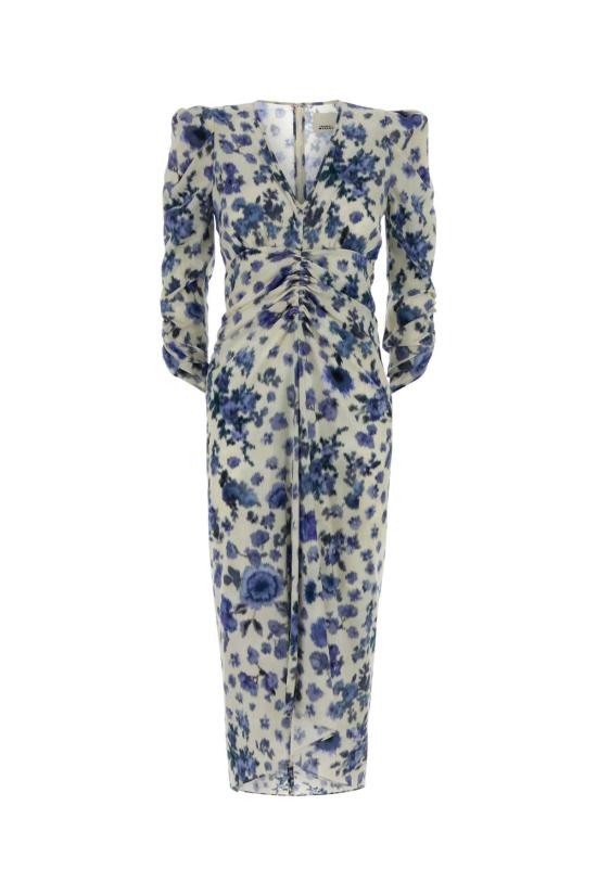 26SS 이자벨마랑 롱 원피스 RO0011FAD1J11I 30BU Printed