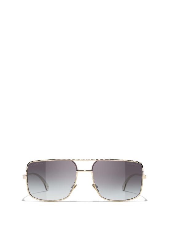 26FW 샤넬 선글라스 CH4294 C395S6 PALE GOLD