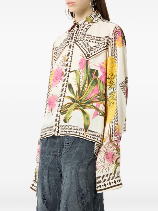 26SS 블루마린 셔츠 P622C434A F8177 Amberlight - BLUMARINE