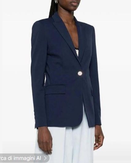 26SS 핑코 수트 자켓 104903 A36RG56 Blue - PINKO