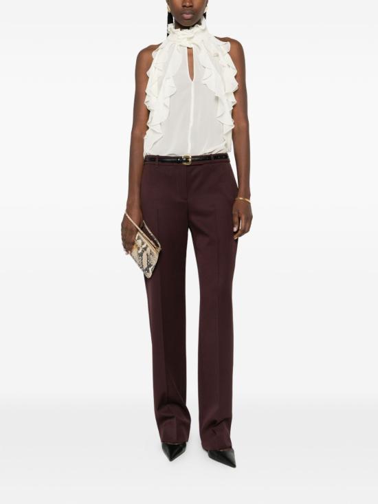 26SS 알렉산더 맥퀸 민소매 티셔츠 846784 QBADS9311 White - ALEXANDER MCQUEEN