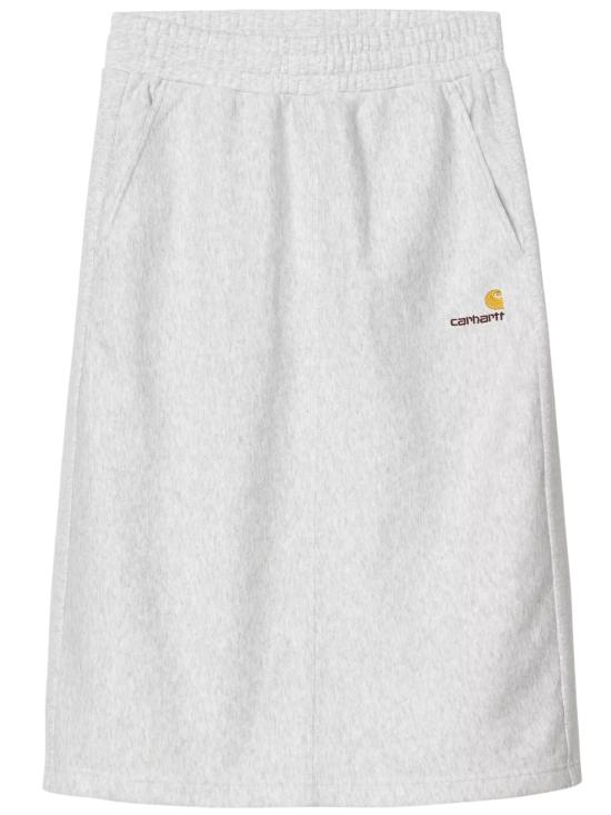 26SS 칼하트 WIP 미디 스커트 I034491 482XX Grey