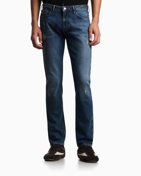 26SS 엠포리오 아르마니 데님 팬츠 EM000121 AF177951 MB002 Medium blue denim - EMPORIO ARMANI